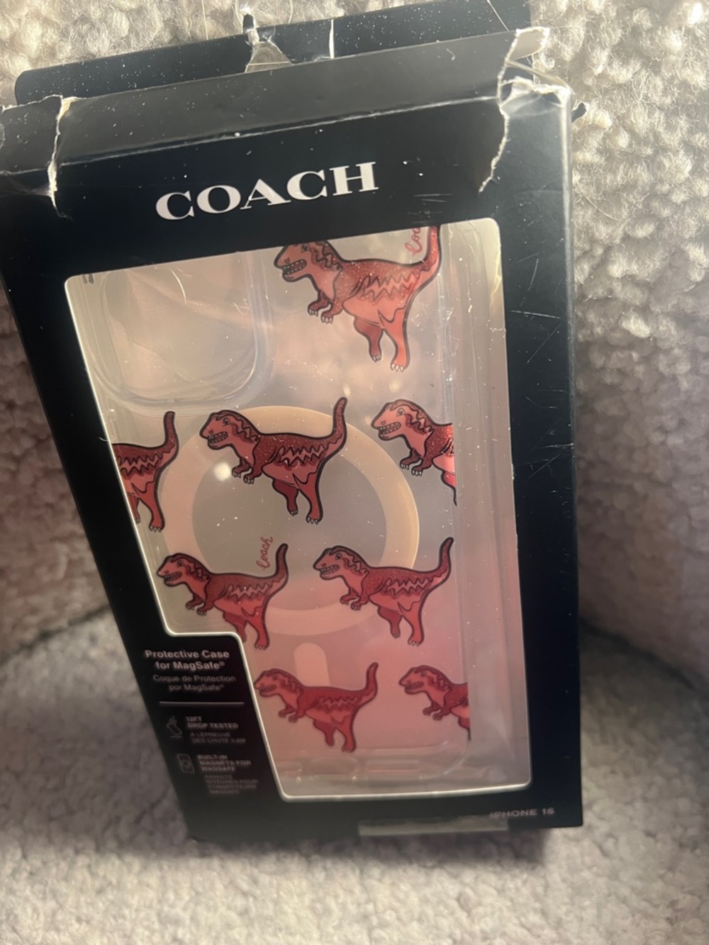 New Coach IPhone 16 Case NWB